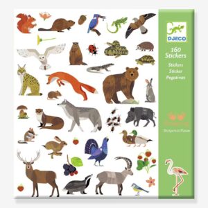 STICKERS PAPIER - FAUNE